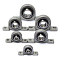 Bearings, conveyor units and elements