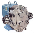 Rotary piston industrial pumps