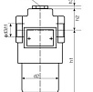 Oil filter cdouble art. DF110: 100Л/min; 220 bar; 3/4" BSP; 25 µm with contamination indicator, chec