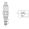 Bi-Directional Relief Valve, Vented 30RA08-38A