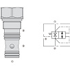 Piloted Poppet-Type Logic Element 50LA10-S38